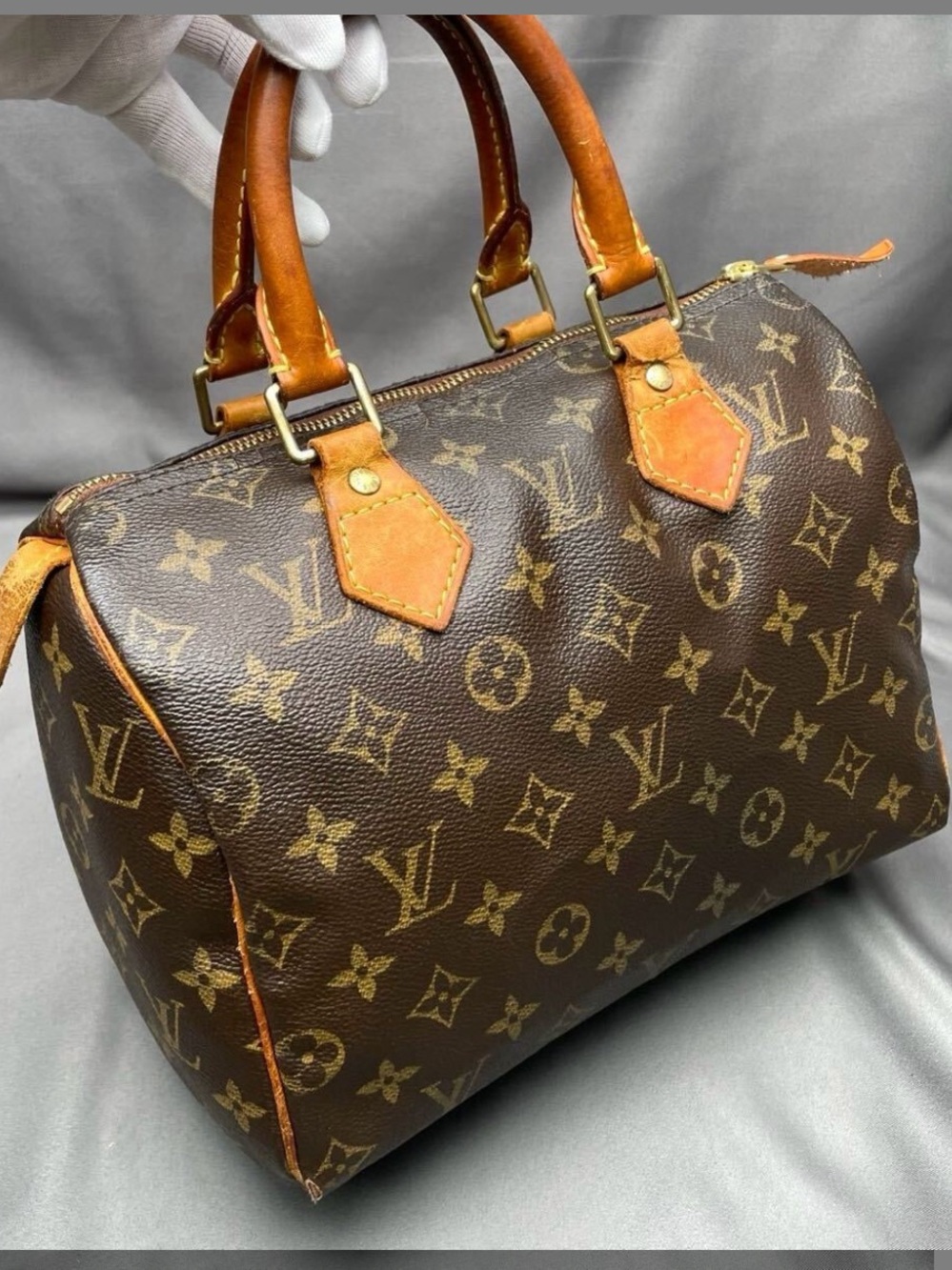 Louis Vuitton Brown Monogram Canvas 25 Speedy 🔥 Authentic🔥✨